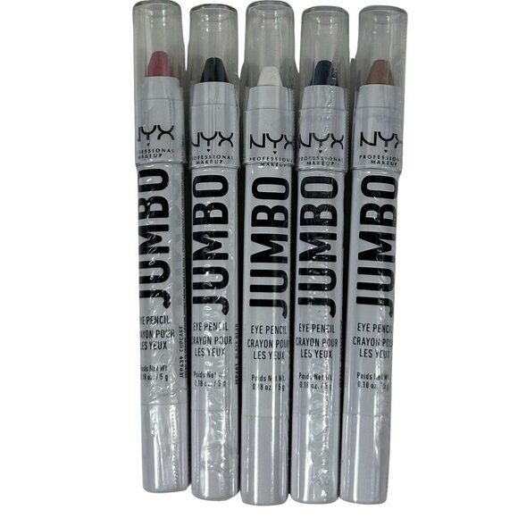 NYX Other - Set of (5) NYX Jumbo Eye Pencil ~ Factory Sealed